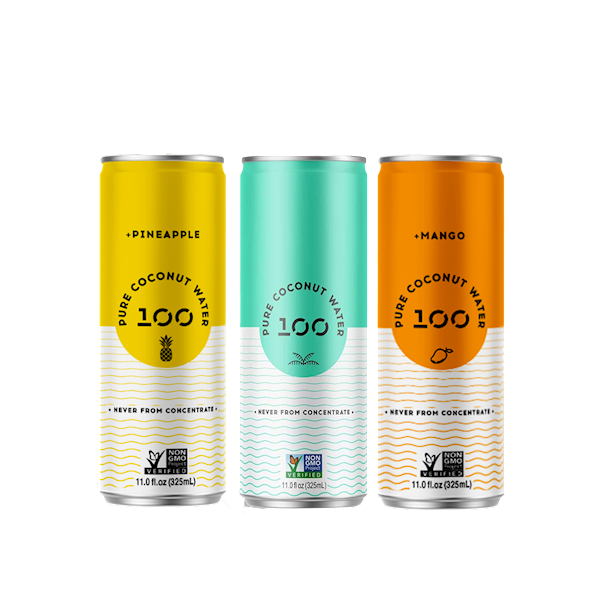 100 Coconuts Pure Coconut Water