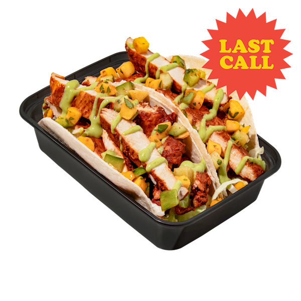 Al Pastor Chicken Tacos