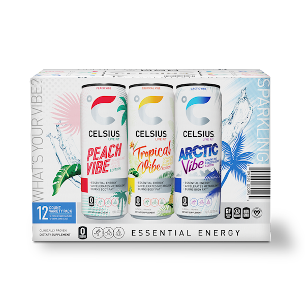 Celsius Energy Drink - Vibe Variety Pack