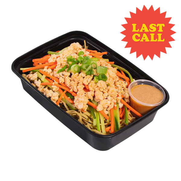 Chicken Edamame Noodles