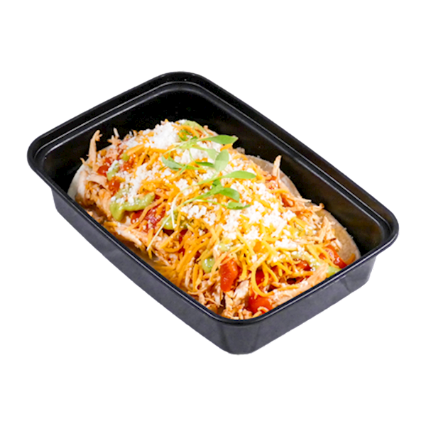 Deconstructed Enchiladas