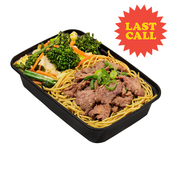 Garlic Beef Chow Mein