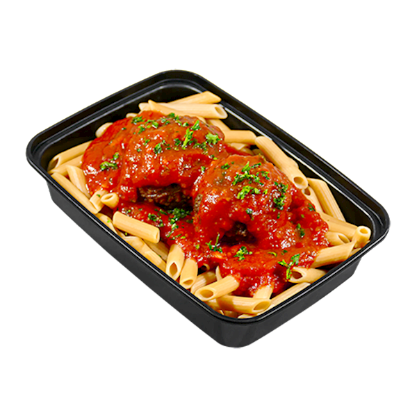 Hungry Planet Penne & Meatballs