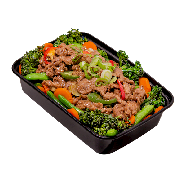 Mongolian Beef & Roasted Veggies