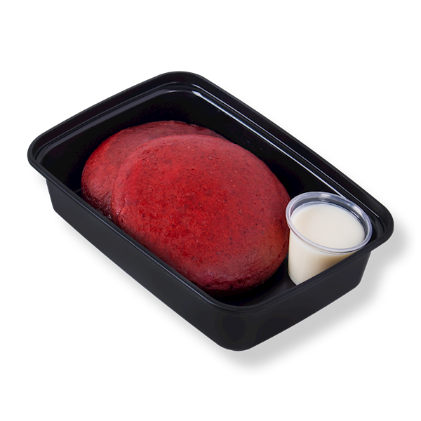 Protein Red Velvet Pancakes